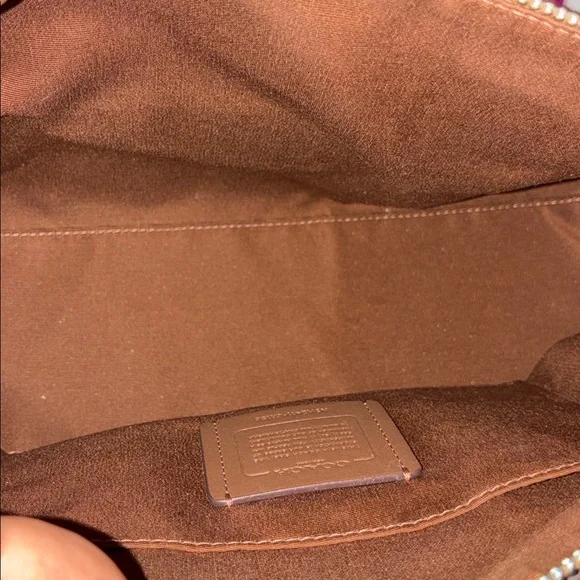 Coach Brown Leather Satchel - Picture 13 of 16